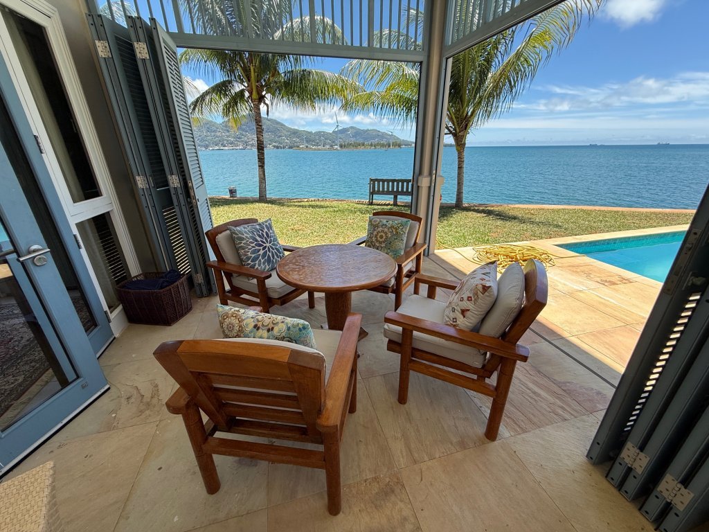 Top sea front mansion with island views