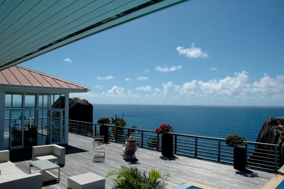 Exceptionally Unique Villa With 180-Degree Panoramic Ocean Views On Private Estate In South East Mahé