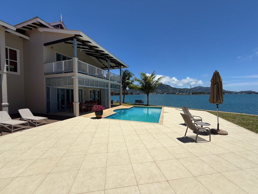 Top sea front mansion with island views
